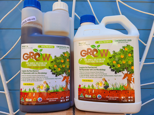 Grow plant nursery plant fertiliser 